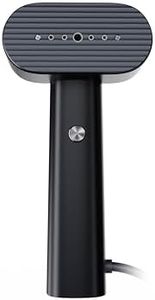 G6 Steamer for Clothes Portable 2-in-1 Travel Steamer Iron for Clothes, Just 0.7lbs Lightly, 10 Minutes of Continuous Steam, 900W Light Steamer for travel and home (Black)