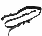 VTAC Wide Padded 2 Point Hydura Sling & American Flag Decal (Black)
