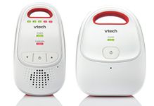 VTech BM1000 Digital Audio Baby Monitor, Parent Unit with Rechargeable Battery, Long Range, Digital Wireless Transmission, Baby Monitor with Crystal-Clear Sound, Plug & Play, Sound Indicator & Alerts