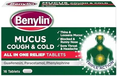 Benylin Mucus Cough & Cold All in One Tablets, 16 each
