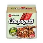 Nongshim Shin Chapaghetti 140g (Pack of 5) | Instant Korean Noodles Food