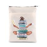 KEYCHIN Ana Novel Book Sleeve Literary Gifts Romance Novel Book Cover Protector for Bookish Book Nerd (Kind of BS)