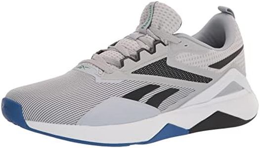 Reebok Men's Nanoflex Tr 2.0 Cross Trainer, Cold Grey/Black, 9 US