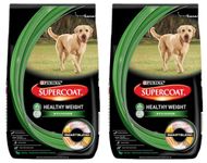 PURINA Supercoat Adult Healthy Weight Dry Dog Food, Chicken, 3 Kg,Pack of 2