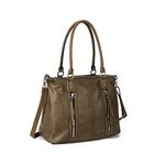 Gladdon Hobo Bags for Women, Large Capacity Top Handle Bags with Multi Pocket, Tote Shoulder Handbags Faux Leather Crossbody Bag for Work School Travel