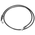 Motoforti 140cm 55.12" Motorcycle Brake Clutch Oil Hose Line Pipe Black