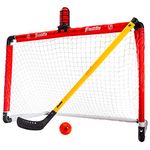 Franklin Sports NHL League Logo Light It-Up Hockey Set, Red, 36" L x 36" W x 24" H