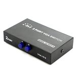 Tobo VGA Splitter 2 Port - for Two PC to Share one Monitor and Speaker System