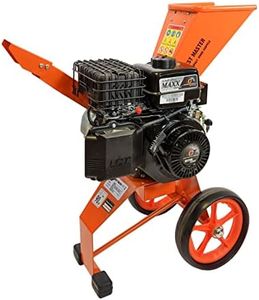 Forest Master FM6DDES Petrol Wood Chipper with Electric Start 6HP Self-Feeding - Lightweight and Well-Balanced - Chips up to 50mm (2 inches)