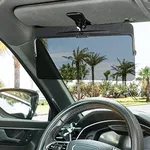 JOYTUTUS Sun Visor for Car, Universal Anti-Glare Polarized Sun Visor Extender Easy to Install, UV400 Car Visor Extension Protect from Glare/UV Ray/Stray Light, Safe Driving for Car