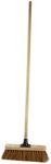 Newman & Cole Sweeping Brush Soft Indoor or Outdoor Broom with Natural Coco Bristle Fitted with Wooden Handle (Unassembled, Pack of 1)