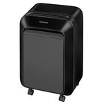 Fellowes LX210 P-4 Micro-Cut Paper Shredder, Jam-Proof Heavy-Duty Paper Shredder for Office, 16 Sheet Capacity, Black