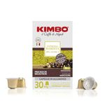 Kimbo Coffee Espresso Barista Capsules (1 x 30) | 30 Aluminium Capsules, Medium Dark Roast | Italian 100% Arabica Coffee Pods, Barista Series