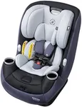 Maxi-Cosi Pria All-in-One Convertible Car Seat, Rear Facing Car Seat for Infants from 4-40 lbs, Forward Facing Car Seat up to 100 lbs in Booster Seat Mode, Midnight Slate