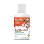 KidzVita - Calcium, Magnesium, Zinc with Vitamin D - Kids Complex Multivitamin - Maintain Bones, Teeth, Hair, Nails, Skin - Boost Immune Function - Support Energy Metabolism - Tissue Formation - Tasty for Picky Eaters - Age 1 to 14 Years - Calm and Rel...