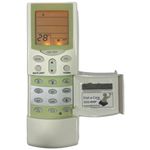 LETHABO Backlight & Timer, Compatible for HITACHI Window AC and Split Air Conditioner (LO287)(Please Match The Image with Your Old Remote)