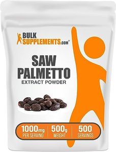 BulkSupplements.com Saw Palmetto Extract Powder - Saw Palmetto Supplement, Saw Palmetto Powder - Saw Palmetto for Men & Women - Gluten Free, 1000mg per Serving, 500g (1.1 lbs)