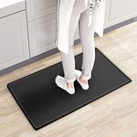 FUNYKICH Anti Fatigue Mat, Standing Desk Mat, Kitchen Floor Mat, Non Slip Waterproof Kitchen Rugs and Mats, Comfort Floor Mats for Kitchen, Office, Laundry Room and Stand-up Desks(27.6x17.3x0.47-inch)