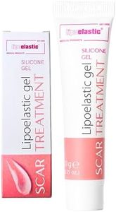LIPOELASTIC Silicone Scar Gel 10g - Effective Scar Treatment, Scar Cream, Scar Removal Enrinched with Vitamin E Treat Old & New Scars, Surgery Scars, Acne, Wounds, C-Section Scars