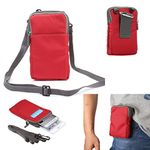 Universal Crossbody Cell Phone Purse Waist Pack Bag For Outdoor Sports Moblie Phone Carrying Cases Shoulder Belt Bag Pouch for iPhone 7 6/6S Plus Samsung Galaxy Phones Under 6.0'' From WaitingU