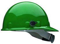 Fibre-Metal by Honeywell E2QRW74A000 Super Eight Ratchet Cap Style Hard Hat with Quick-Lok, Green