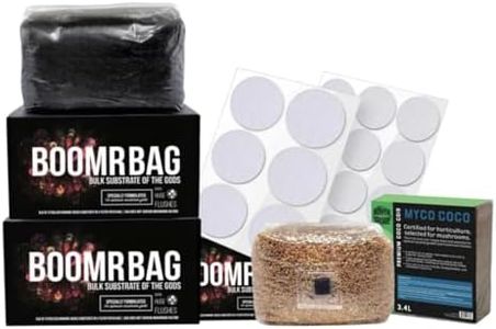 North Spore 'Boomr Bag' Monotub Refill Kit Sterilized Grain Bag & Substrate