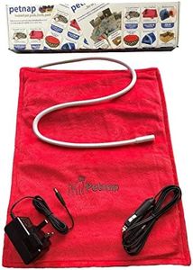 Pet Heat Pad - Dog Heated Mat - Cat Heated Pad - Heated Bed Mat 33cm x 44cm (12v)