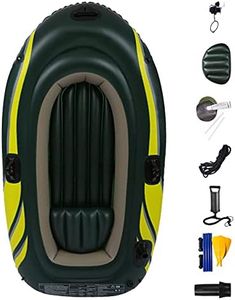 Inflatable Sea & Fishing Kayak, Double Inflatable Kayak, Inflatable Boat, Anti-wear Thickened Inflatable Fishing Kayak Suitable for Lakes, Fishing and Coast, Outdoor Rafting
