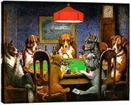 Eliteart-Dogs Playing Poker by Cass