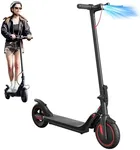 iScooter Affordable Electric Scooter for Adults and Teens, 350W with 15 Miles Range, 19MPH Top Speed, Double Braking System, Foldable Design, Ideal for Daily Commuting and Convenient Travel