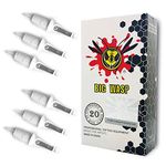 BIGWASP Professional Disposable Tattoo Needle Cartridge 7 Curved Magnum (7RM) 20Pcs