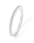 PAVOI Rhodium Plated 925 Sterling S