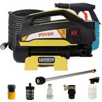 IBELL YOVER High Pressure Washer, 2400W Induction Motor, 170 Bar Car Washer High Pressure Gun, 11 L/Min Flow, 8M Hose, Portable Pressure Washer for Car, Bike, Home & Outdoor Cleaning