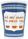 Exceptionlab Inc. 10-Ounce Ceramic Cup"We are Happy to Serve You"