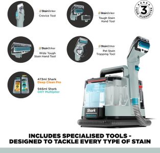 Shark StainStriker Portable Carpet Cleaner – Spot & Upholstery Cleaning