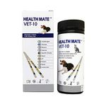 Easy Dog, Cat Pet Health Urine 10 Parameter Test Strips, Pack of 25 Tests