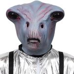 SANZHIGOU Alien Hand Pattern Funny Mask Halloween Cosplay Costume Adult Latex Mask