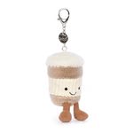 Jellycat Amuseable Coffee-To-Go Bag Keychain, Coffee-to-go, S