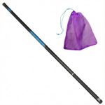 Abirs 12 ft Fly Fishing Rod with Fish Carrying Net Premium Blue Fishing Rod for Anglers