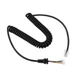 Vbestlife Microphone Cable Car Radio Replacement Line Hand Microphone Line for YAESU MH-48A6J,FT-7800, FT-8800, FT-8900, FT-7100M, FT-2800M, FT-8900R