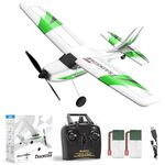 JMI MAGIC Upgraded RC Plane for Beginners & Adults, 3-Channel Remote Control Airplane with Xpilot Gyro Stabilization, 250mAh Battery, Carbon Fiber Wings, One-Key Return, Propeller Saver, Ready to Fly