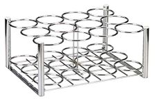 Drive Medical Chrome D or E Oxygen 6 Cylinder rack, 1 Each 1 count