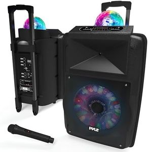 Pyle 700W Wireless PA Speaker System with Microphone