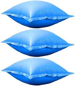 Swimline 4 x 4 Foot Winterizing Closing Air Pillow Cushion for Above-Ground Swimming Pool Cover (3 Pack)