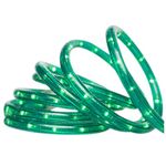 Brite Star Rope with Clear Lights, 18-Feet, Green.