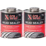 Bead Sealer 2 Top Cans X-tra Seal Tire Black W/Brush 32oz (0.9463liters) 1 Quart