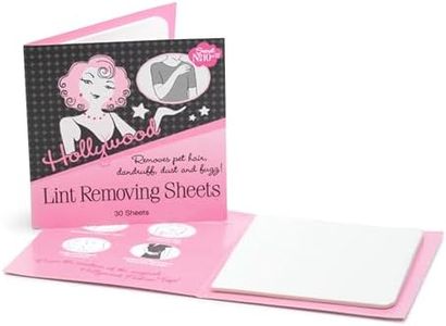 Hollywood Fashion Secrets Lint Removing Sheets, Pocket-Sized Fabric Cleaners, 30 Count