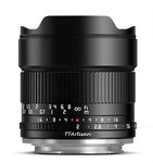 TTartisan 10mm F2.0 Ultra-Wide Angle Lens, Compatible with Canon RF-Mount APS-C Mirrorless Cameras R10 R50 R7, EOS RP R8 EOS R R6 R5 C R6 II R5 R3 with APS-C Format Settings