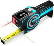 ACEGMET Digital Tape Measure 12ft Tape ±1.5mm & 330Ft Laser Distance Meter