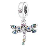 MULA 925 Sterling Silver Dangle Charms Beads Pendants Fit for Bracelets Butterfly Cat Charm DIY Jewelry for Women